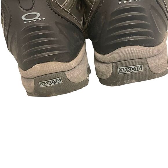 DAKOTA Men’s Steel Toe Lace Up Safety Work Boots Protective Footwear Gray 8 EE - Picture 5 of 8